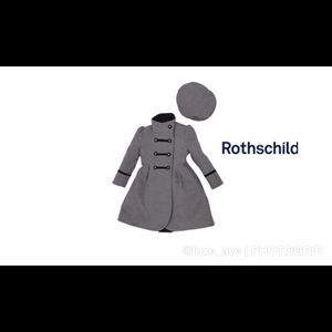 ❤️ Rothschild Girls Peacoat and Hat